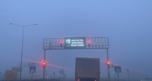 Kars'ta yoğun sis hava ulaşımını olumsuz etkiledi