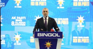 Bakan Işıkhan, AK Parti Bingöl 8. Olağan İl Kongresi'nde konuştu: