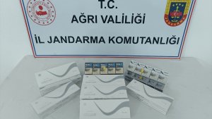 Ağrı'da 5 bin 435 paket gümrük kaçağı sigara ele geçirildi