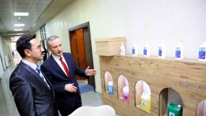 Ağrı İdare Mahkemesi Başkanı Seydibey'den Milli Eğitim Müdürü Kökrek'e ziyaret