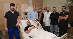 Spor uzmanının kalça eklemindeki sıkışma Erzurum Şehir Hastanesi'nde kapalı ameliyatla tedavi edildi