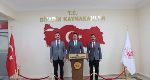 Vali Yardımcısı Aykaç'dan Kaymakam Karali'ye ziyaret