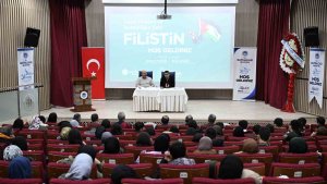 Filistin'in sessiz çığlığı Battalgazi'de yankılandı