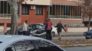 Erzincan'da iki sürücü arasında yol vermeme kavgası