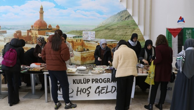 Ağrı'da Gazze'ye destek için kermes düzenlendi