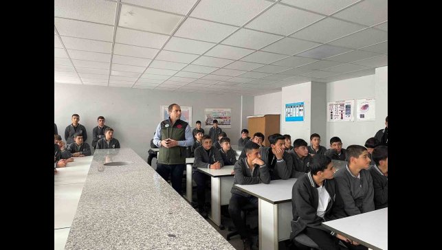 Yüksekova öğrenciler tarım konusunda bilgilendirildi