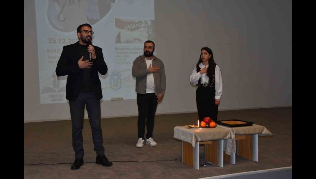 Tunceli'de renkli erken yeni yıl kutlaması