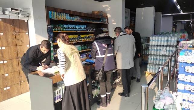 Ağrı'da iş yerlerinde "fahiş fiyat" denetimi yapıldı