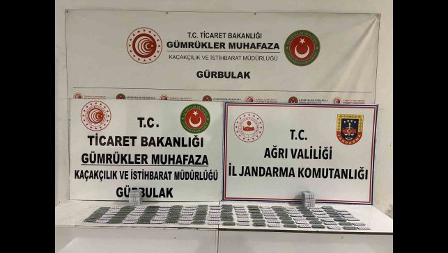Doğubayazıt'ta narkotik operasyonu