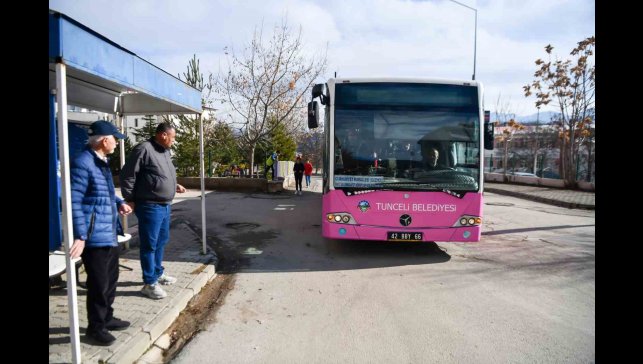 Konya'dan Tunceli'ye 2 otobüs