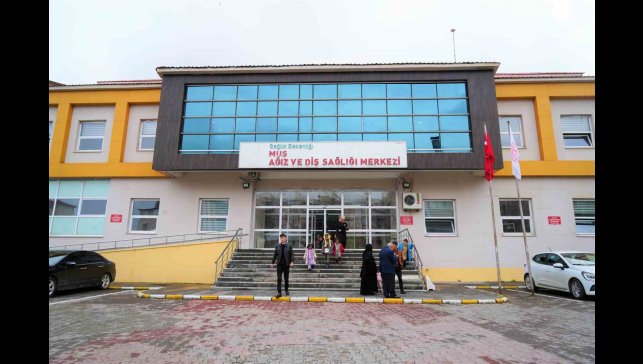 Muş Ağız ve Diş Sağlığı Merkezi'nde artık mesai saati sonrası da hizmet verilecek