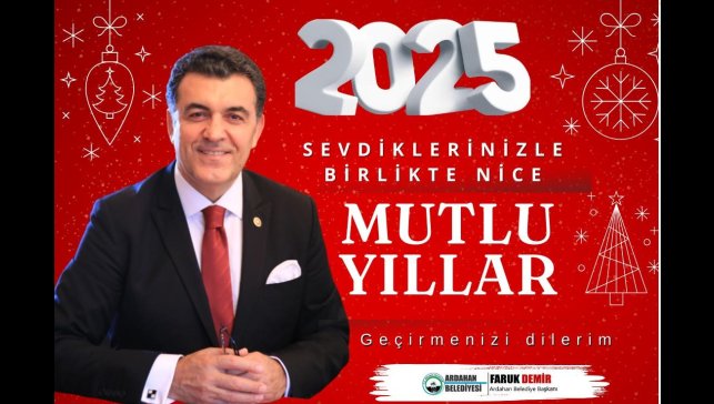 Başkan Demir'den yeni yıl tebrik mesajı