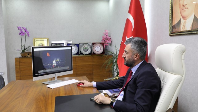 AK Parti Ağrı İl Başkanı Yıldız, AA'nın "Yılın Kareleri" oylamasına katıldı