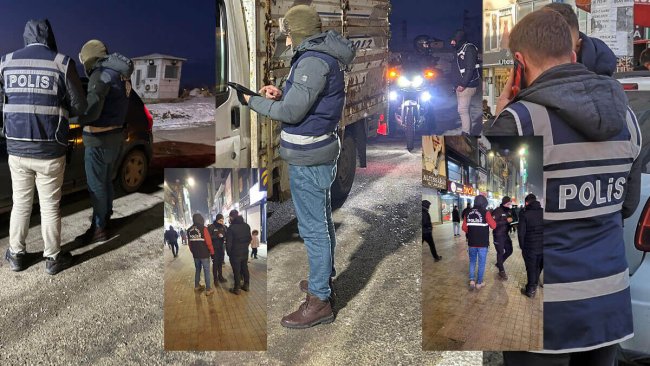 Ağrı'da Yılbaşı Gecesi Huzur ve Güvenle Geçti: 666 Personel Görev Aldı