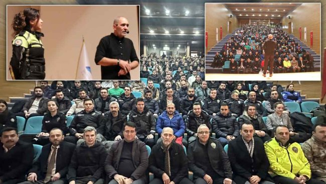 Ağrı Emniyeti'nde Kritik Seminer: Polislere Stres ve Öfke Kontrolü Anlatıldı