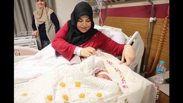 Elazığ'da yeni yılın ilk saatlerinde 6 bebek dünyaya geldi