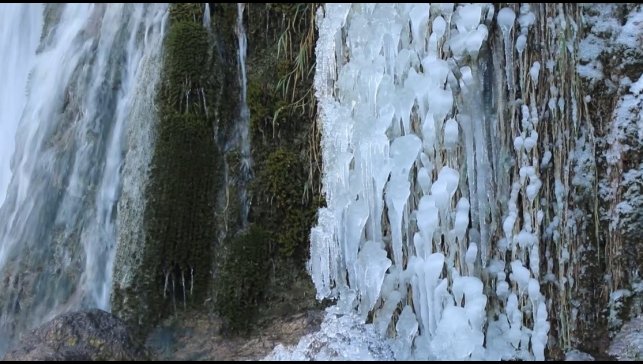 Erzincan 2025 yılının ilk günlerinde buz kesti
