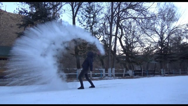 Kars'ta dondurucu soğuk