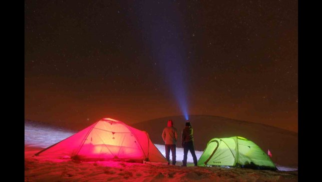 Sarıkamış şehitleri için Allahuekber Dağı'na tırmanış