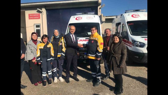 Sağlık Bakanlığından Elazığ'a tam donanımlı 6 ambulans
