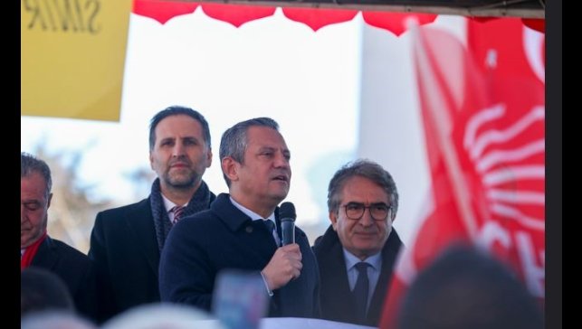 CHP Genel Başkanı Özel: "Biz Cumhuriyet Halk Partisi olarak terör bitsin istiyoruz"