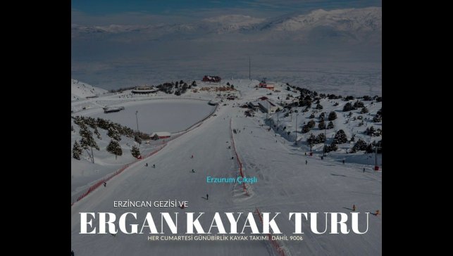 Ergan Dağı Kayak Merkezi çevre illerinde ilgi odağı haline geldi
