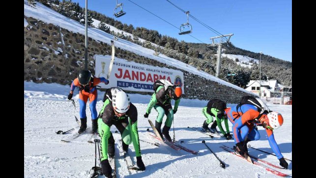 Dağ kayağı heyecanı