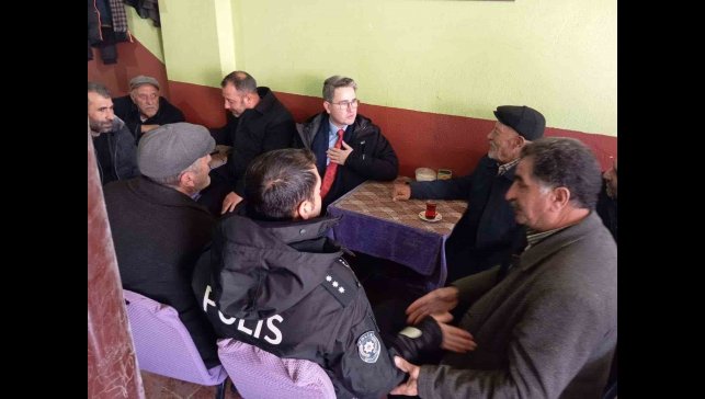 Kaymakam Emirhan Arıkan'dan esnaf ziyareti