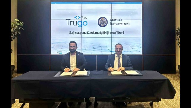 Atatürk Üniversitesi ile TOGG arasında önemli iş birliği