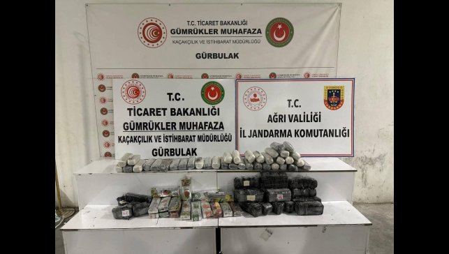 Gürbulak Sınır Kapısı'nda uyuşturucu operasyonu: 18 kilo 730 gram esrar ele geçirildi