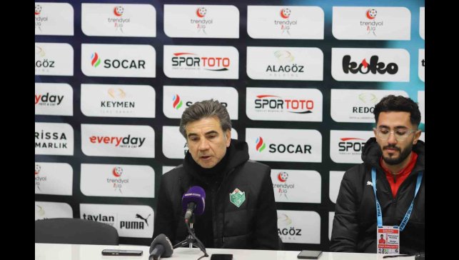 Iğdır FK - Fatih Karagümrük maçının ardından