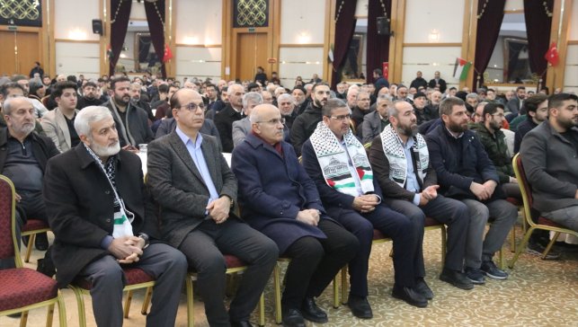 Malatya'da "Gazze Direnişi ve Kudüs" paneli düzenlendi