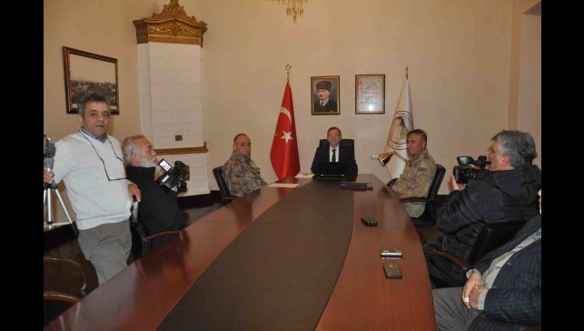 Kars'ta "Asayiş ve güvenlik" toplantısı