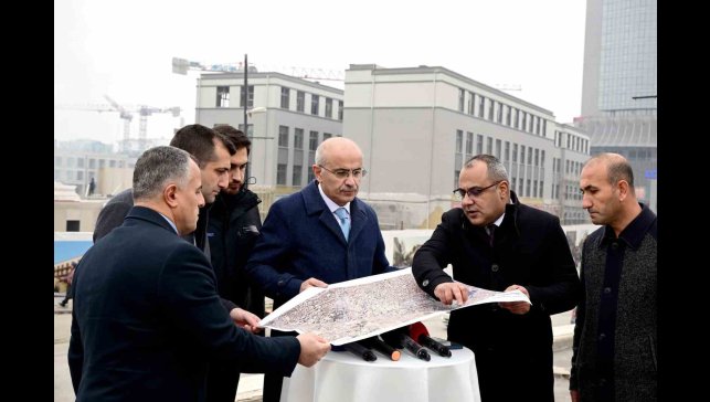 Malatya'da temel kazılarında çıkan yer altı suları tarımda kullanılacak