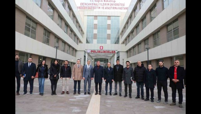 Araştırma Hastanesi yeni hizmet binası incelendi