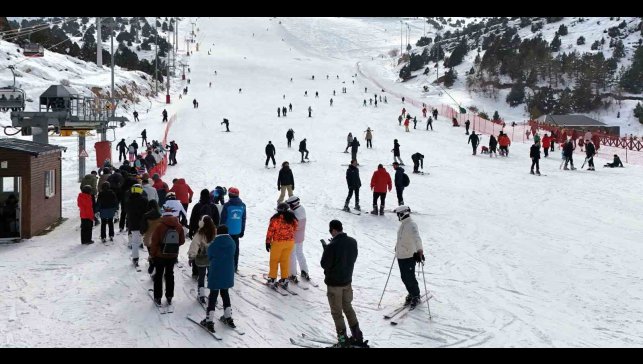 Kayak merkezleri içerisine en çok kar Palandöken ve Ergan Dağı Kayak Merkezinde