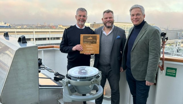 Global Ports Holding, kruvaziyer limanı Bremerhaven'da operasyonlarına başladı