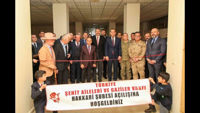 TUSAG Hakkari Şubesi dualar eşliğinde açıldı