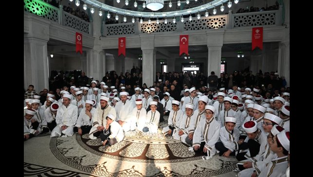 Erzurum'da 415 hafızın icazet heyecanı