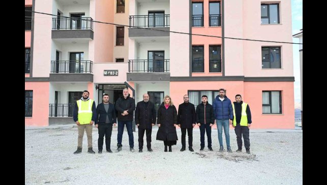 Milletvekili Ölmeztoprak, Bahçebaşı şantiye alanını inceledi