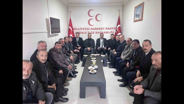 MHP heyeti Aşkale'ye çıkarma yaptı