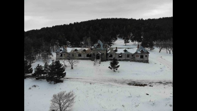 Sarıkamış'taki Rus Çarı Nikola'ya ait köşk turizme kazandırılmayı bekliyor