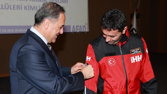 Bingöl'de İHH arama kurtarma ekibi akredite oldu