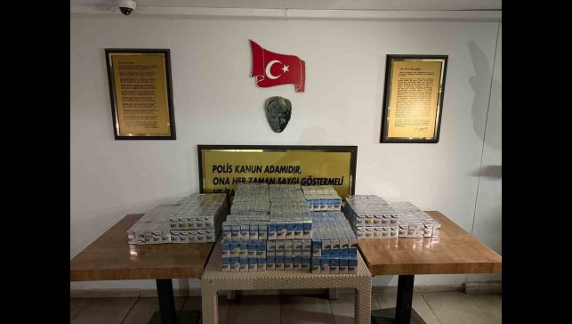 Ağrı'da 9 bin 675 paket kaçak sigara ele geçirildi
