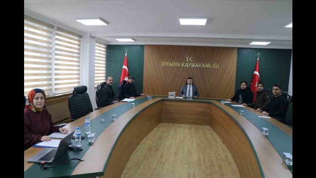 Diyadin'de kesimhaneler için bilgilendirme toplantısı yapıldı