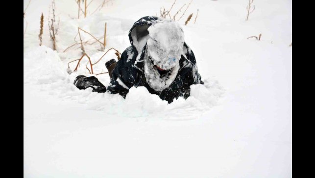 Erzincan'da soğuk hava etkisini sürdürüyor