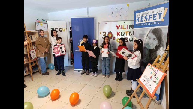 Çocukları nitelikli eğitimle buluşturan TEGV 30 yaşında