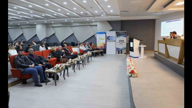 Van TSO'da KOSGEB destekleri anlatıldı