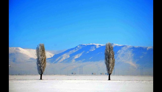 Erzurum'da zemheri soğuklar
