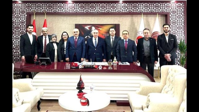 Kent Konseyi'nden Bölge Adliye Cumhuriyet Başsavcısı Bingül'e ziyaret